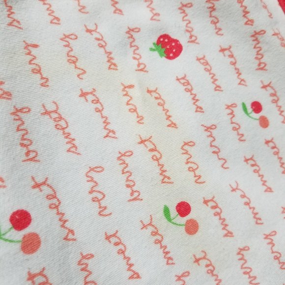 Gymboree Newborn Essentials {Strawberry} Used blanket & NWT Bib - Picture 3 of 4